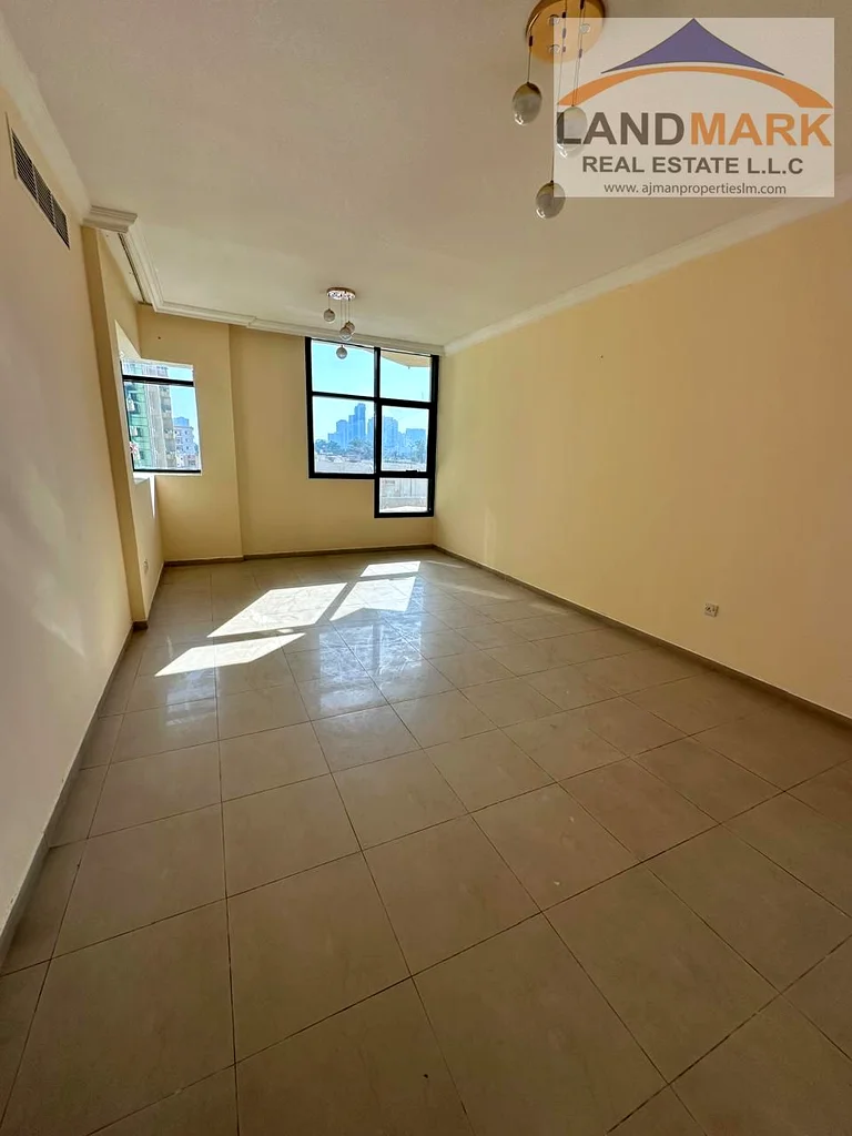 شقة من غرفة نوم واحدة للايجار في برج راشدية عجمان جاهزة للسكن63720775386241113