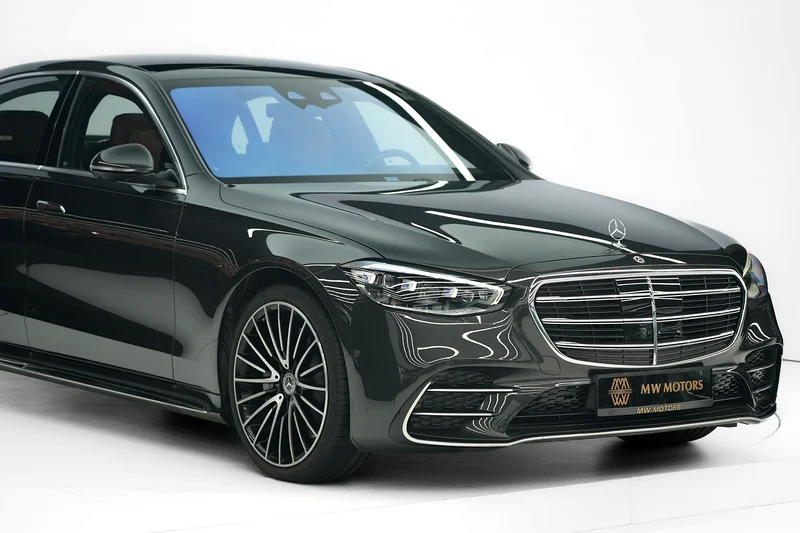 Mercedes-Benz S 500 | 2025 GCC 0km | Agency Warranty | AMG Package | PRE-SAFE63613986337283112