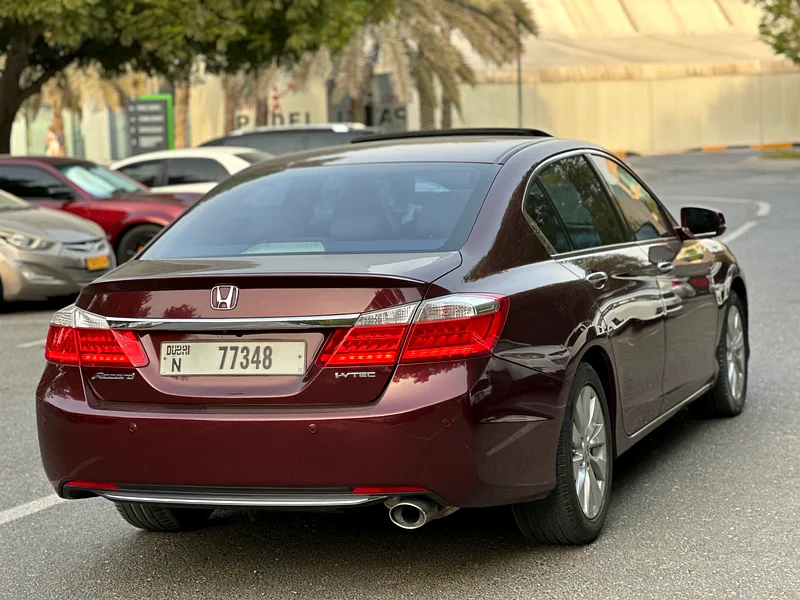Honda Accord 2014 , Full options, GCC , V4 , هوندا اكورد خليجي كاملة فتحة بصمة63612064724610111