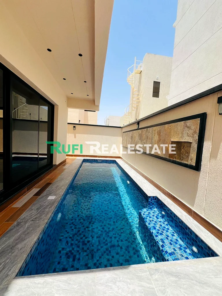 Rufi Real Estate introducing Brand new Super Luxury With "ELEVATOR" and with Swimming pool  "THE RISE VILLA" in Helio 2 Ajman63909005993603110