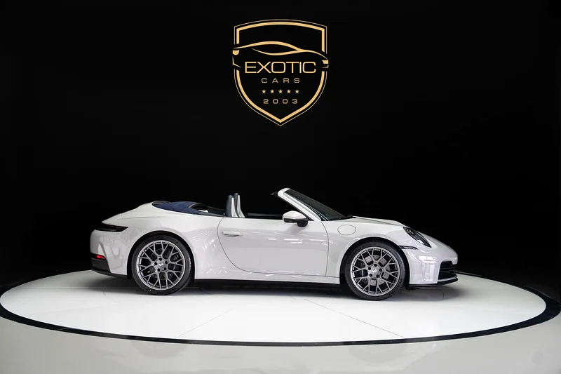 911 CARRERA CABRIOLET | SPORT EXHAUST | BOSE AUDIO | BLUE ROOF | NARDO GREY |WARRANTY JAN 2027 | GCC63612076452866113