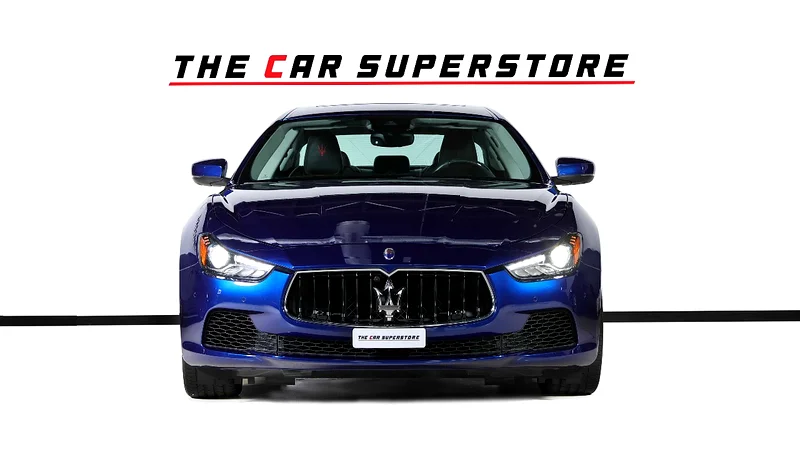 Maserati Ghibli S-Very Low Mileage-Special Color-20 Inch GTS Rims-Exclusive Leather Interior63613734129027111