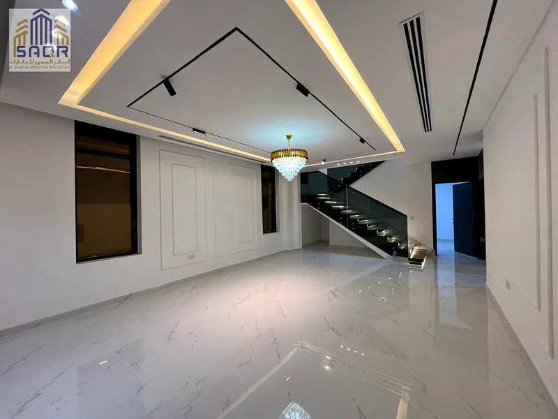 Own a villa at your rental price in the most upscale areas of Ajman, corner, personal finishing, close to all services, freehold, all nationalities63913890400130114