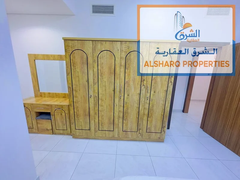 شقة مفروشة للإيجار الشهري - غرفة نوم واحدة وصالة - موقع متميز في الرشيدية 2 - عجمان63722544292867112