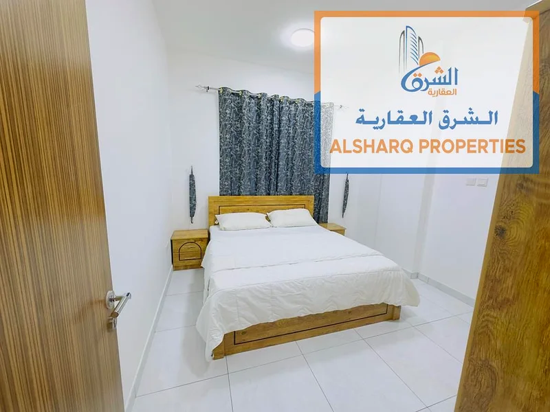 شقة مفروشة للإيجار الشهري - غرفة نوم واحدة وصالة - موقع متميز في الرشيدية 2 - عجمان63722544292867110