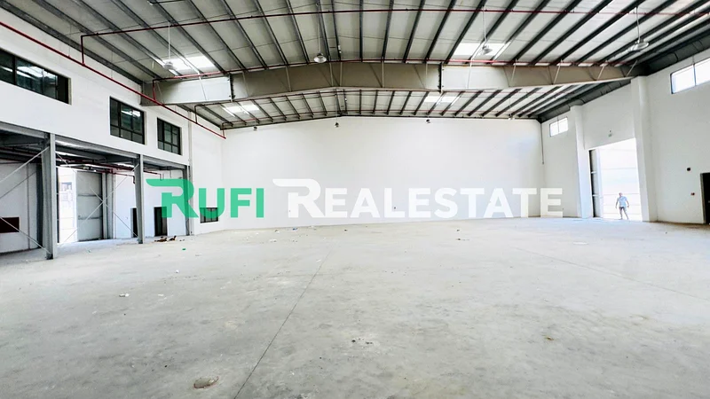 **🏭 Road Facing/400KW High Power 26,215SQFT Industrial Land With Warehouse For Rent in Emirates Modern Industrial Area, Umm Al Quwain 🏭**63623065503362113