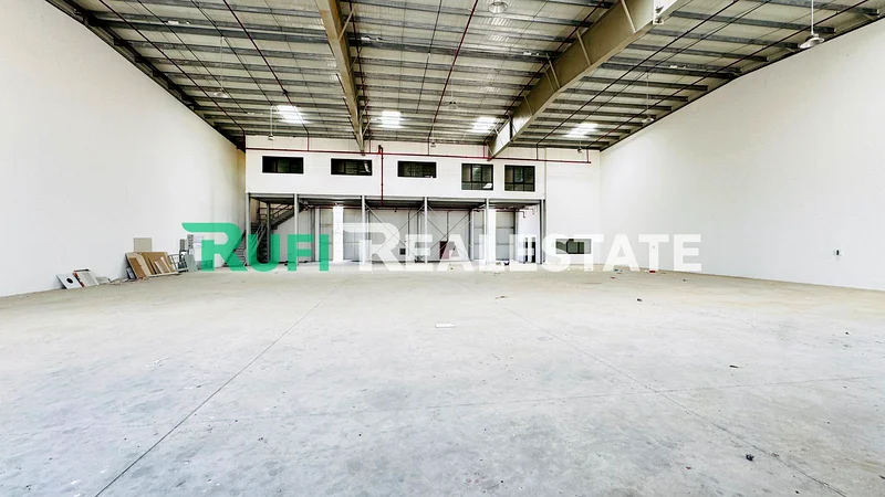 **🏭 Road Facing/400KW High Power 26,215SQFT Industrial Land With Warehouse For Rent in Emirates Modern Industrial Area, Umm Al Quwain 🏭**63623065503362111