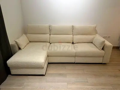 Ikea Eskilstuna l shape sofa bed with storage