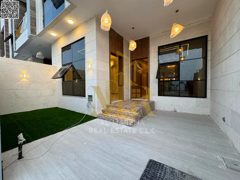 A villa with a price inclusive of registration and ownership fees on the main street, ready for occupancy in the most upscale areas of Ajman. Freehold63907144256770114