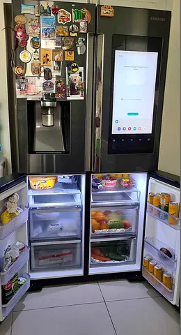 Samsung French Style 4 Door Refrigerator with Tv Screen