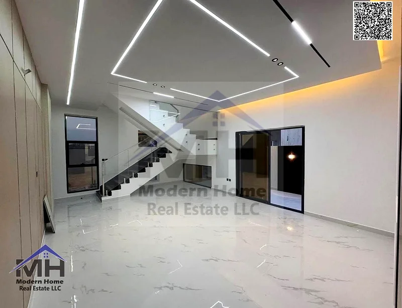 At a price including registration fees and without annual fees, own an elegant villa for sale in Ajman. First resident freehold super deluxe finishing63893128979201114