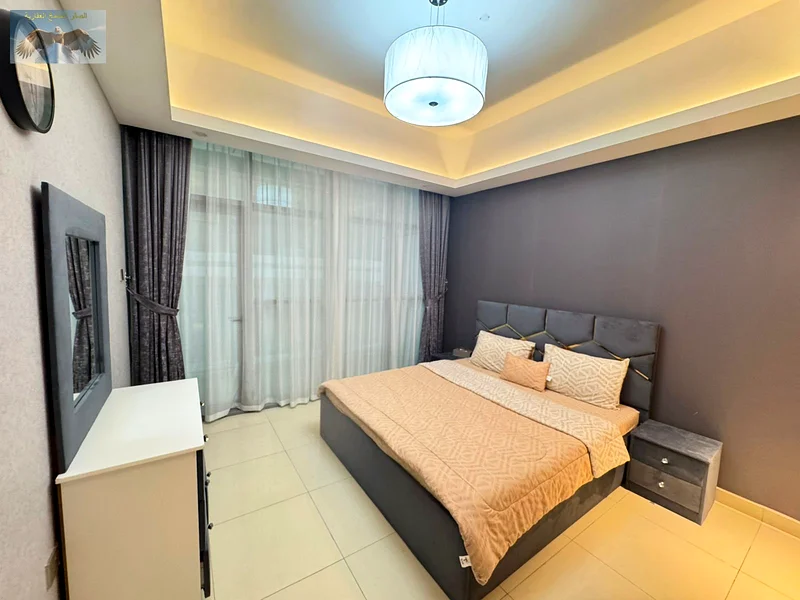 Annual rent – Fully furnished 1BR hall in Gulfa Towers with modern gym, pool, and free parking. A prime living opportunity in one of Ajman’s best towe63809959245827113