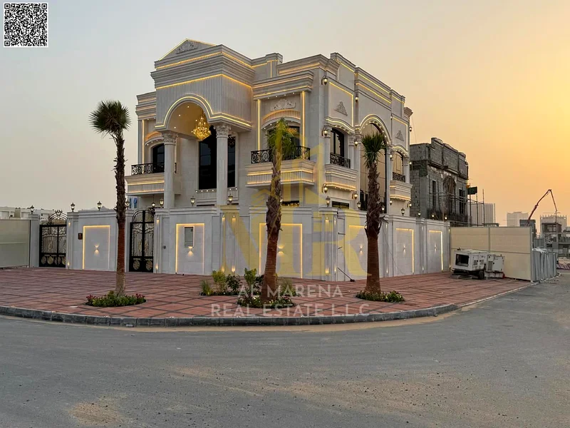 A villa with a price inclusive of registration and ownership fees on the main street, ready for occupancy in the most upscale areas of Ajman. Freehold63907144273537111