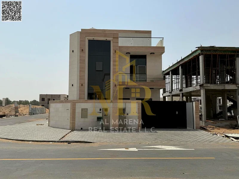 A villa with a price inclusive of registration and ownership fees on the main street, ready for occupancy in the most upscale areas of Ajman. Freehold63907256341890110