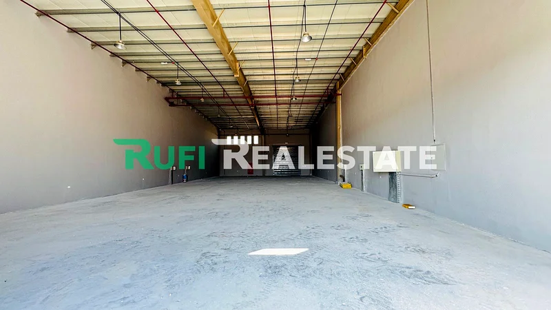 Power 55KW/ 2 SIDE GATE// 5000 SQFT Warehouse for Rent In Emirates Modern Industrial Area, UAQ.63623152230273111