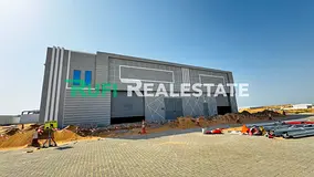 Power 55KW/ 2 SIDE GATE// 5000 SQFT Warehouse for Rent In Emirates Modern Industrial Area, UAQ.