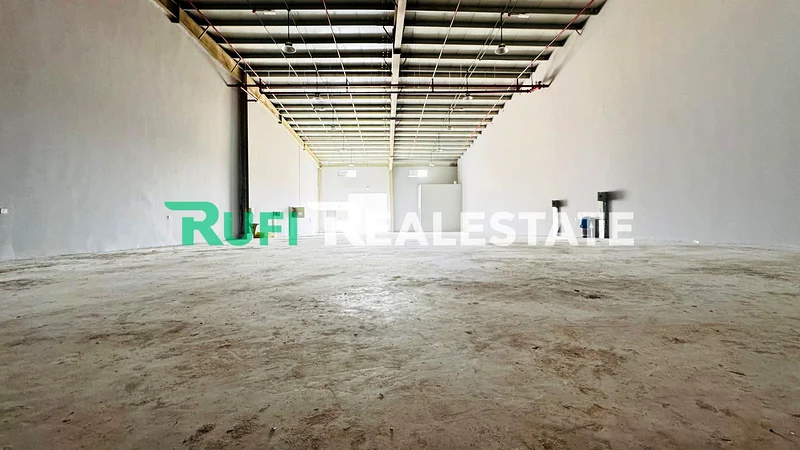 Power 55KW/ 2 SIDE GATE// 5000 SQFT Warehouse for Rent In Emirates Modern Industrial Area, UAQ.63623152230273112