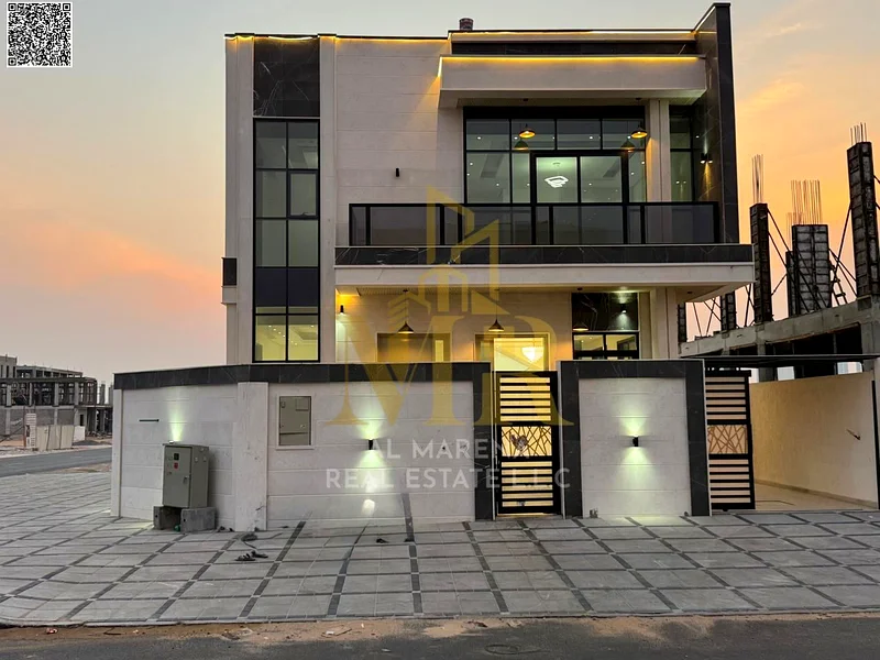 A villa with a price inclusive of registration and ownership fees on the main street, ready for occupancy in the most upscale areas of Ajman. Freehold63907144229377110