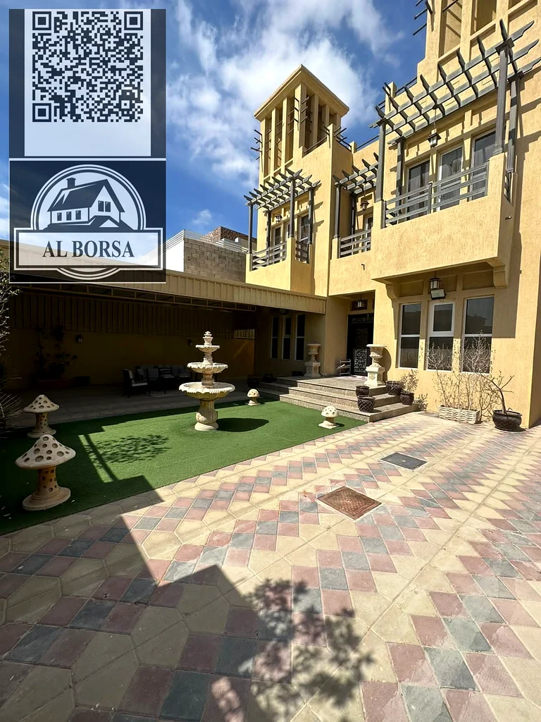 🏡 For Sale: Luxury Villa in Al Rawda 1 - Ajman  ✨ Features:  Private location, close to services and amenities.  Villa age: Only 7 years.  High-quali63874581524738111