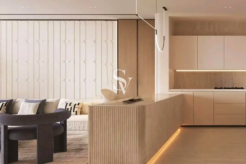 Modern 2 BR | Creek Views | Moonlight | Al Jaddaf63969676644225113