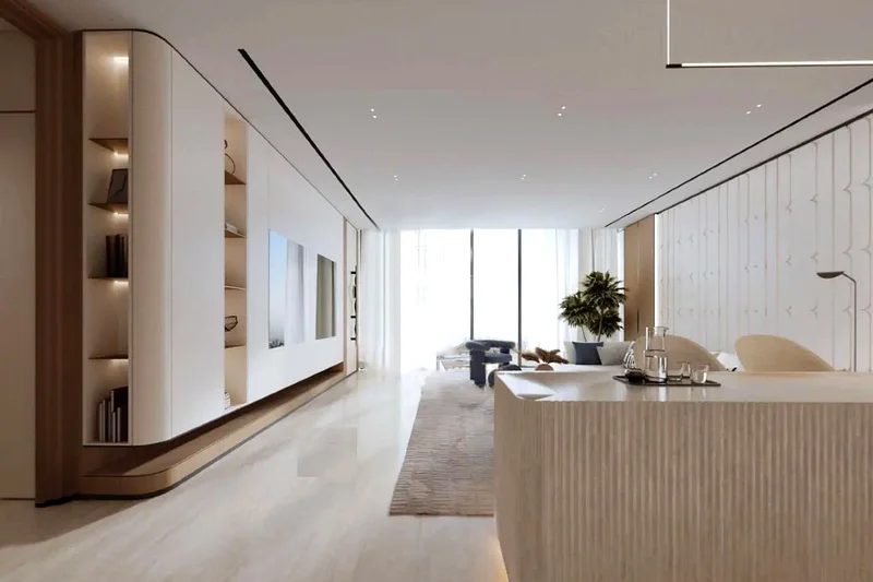 Modern 2 BR | Creek Views | Moonlight | Al Jaddaf63969676644225112