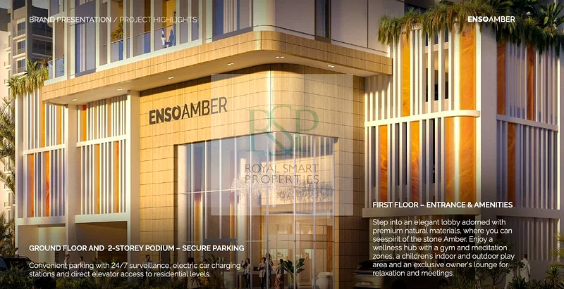🏙️ Spacious 1BR 🛏️ | 1.5 Bath 🚿 |  📐 | ENSO Amber 🏢 | Jumeirah Garden City 📍63957447709058111