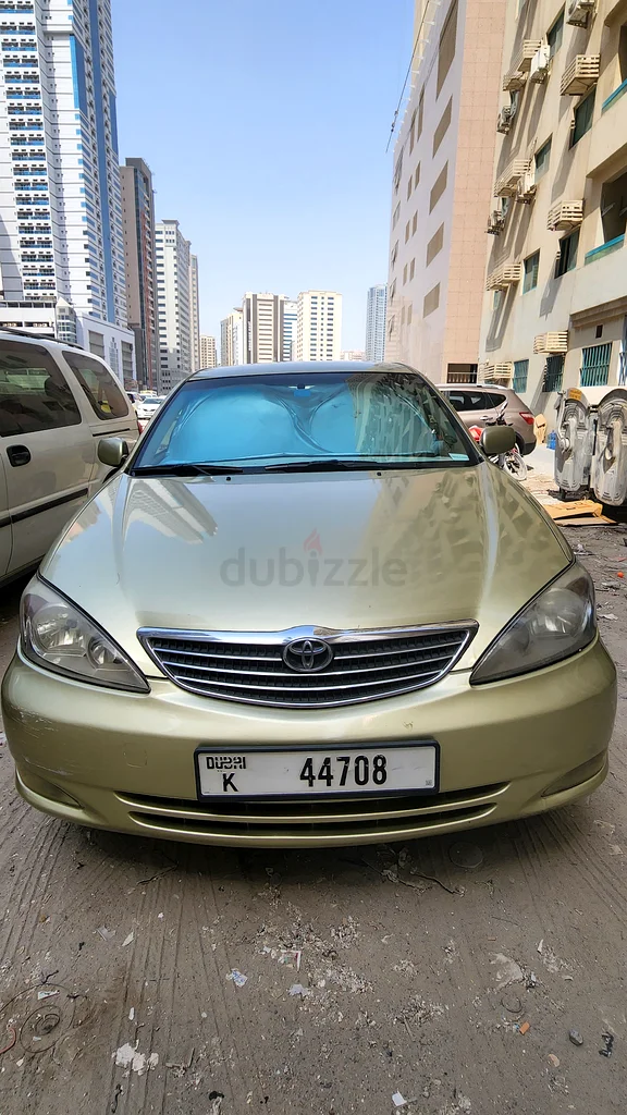 “Toyota Camry 2003 Golden – Clean  Reliable Personal Car”63612449757187110