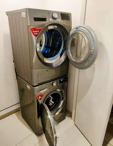 LG premium Model 9kg Washer and 9kg Dryer Set sapret sapret