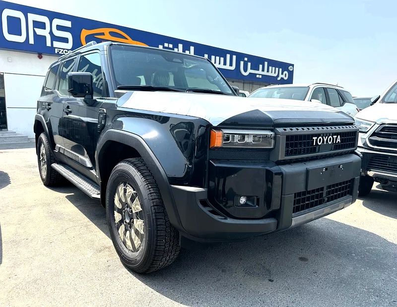 Toyota Prado 2.4L 2025 Black Petrol Adventure Plus/ Luxury (Export Only)63612451233409112