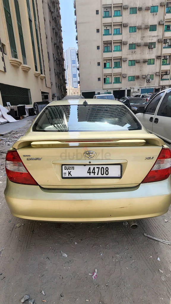 “Toyota Camry 2003 Golden – Clean  Reliable Personal Car”63612449757187113