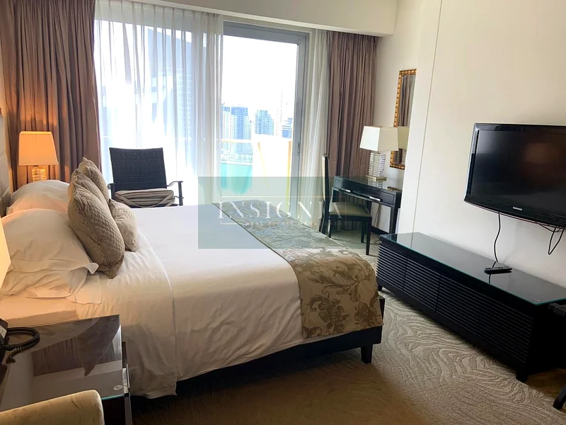 شقة بمنظر كامل على المارينا، طابق علوي، مؤثثة، المستأجر يغادر قريبًا63773828145922114