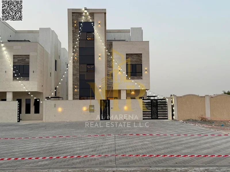 A villa with a price inclusive of registration and ownership fees on the main street, ready for occupancy in the most upscale areas of Ajman. Freehold63907144249090113