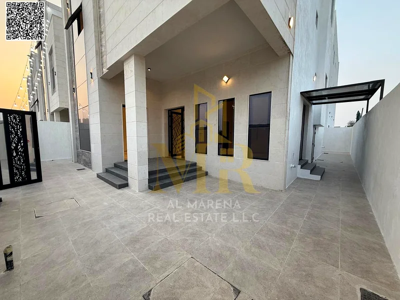 A villa with a price inclusive of registration and ownership fees on the main street, ready for occupancy in the most upscale areas of Ajman. Freehold63907144249090114