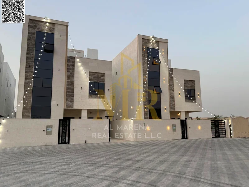 A villa with a price inclusive of registration and ownership fees on the main street, ready for occupancy in the most upscale areas of Ajman. Freehold63907144249090111