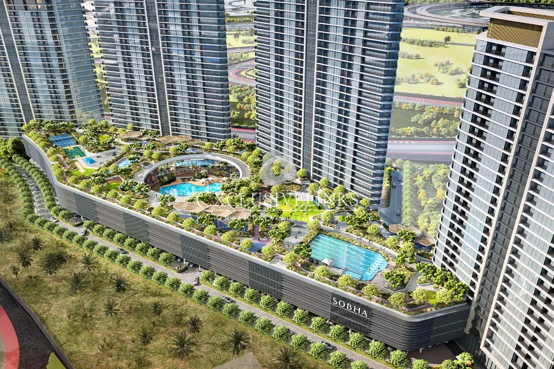 1 BR Type A | Modern Finishing | Community View63985304029185110