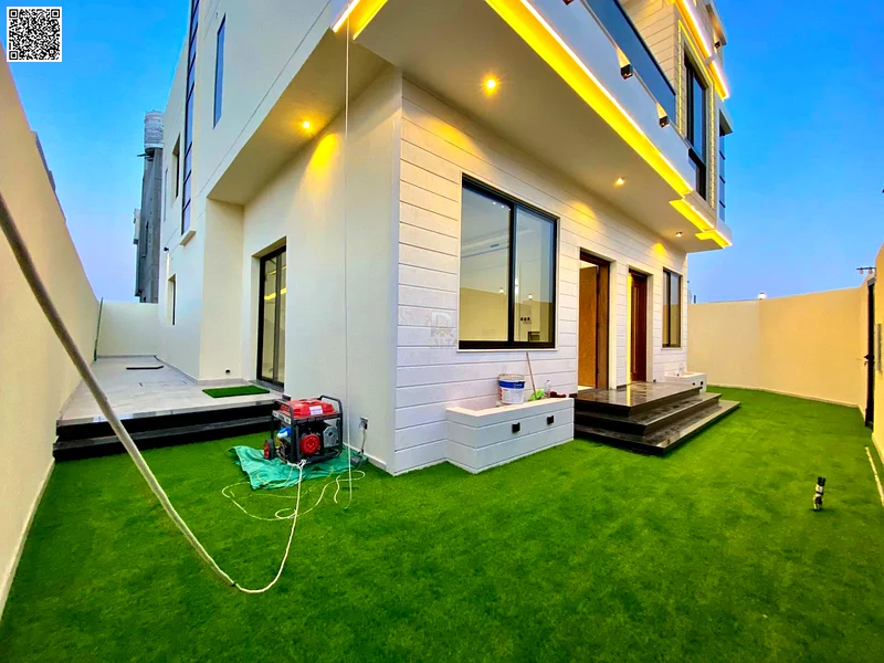 Corner villa in Al Helio 2 🏡 5 master bedrooms 🛏️ Distinctive design and luxurious finishes ✨ Close to all services 🛍️ Registration fees included63908898678401112