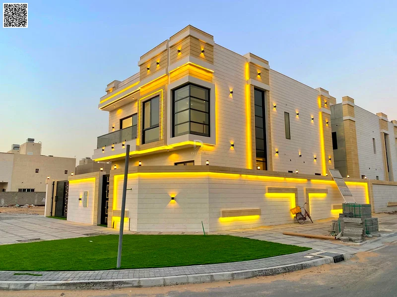 Corner villa in Al Helio 2 🏡 5 master bedrooms 🛏️ Distinctive design and luxurious finishes ✨ Close to all services 🛍️ Registration fees included63908898678401110
