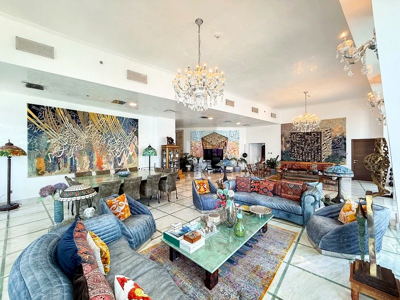Vacant| Penthouse| Double Height Ceiling |Private Pool | 4BR| Maid Room| Laundry Room| Separate Driver Room64038568928769110