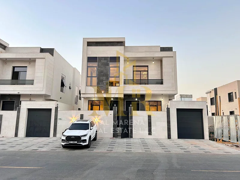 For Sale – Luxury Villa in Al Bahia Ajman | 5 Master Bedrooms | Majlis + Master Hall | Built-up 3,900 sq.ft | Central AC Included | AED 1.65M63883359885442110