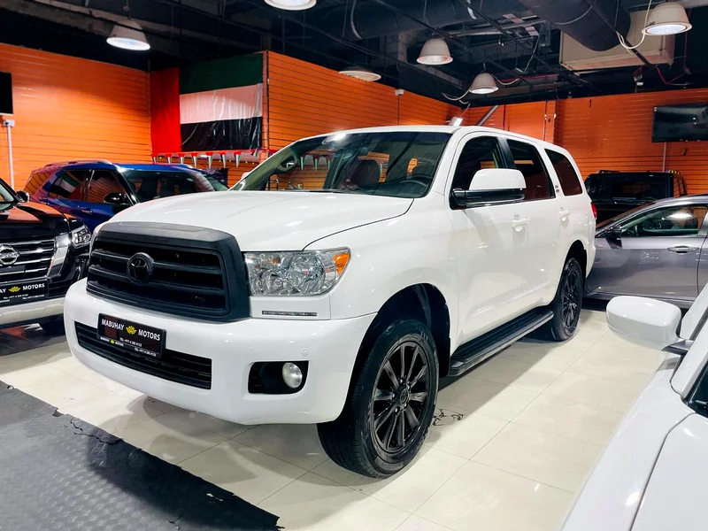 TOYOTA SEQUIOA 2012 MODEL WHITE63612447019905112