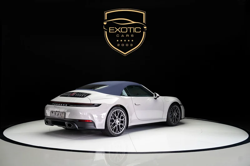 911 CARRERA CABRIOLET | SPORT EXHAUST | BOSE AUDIO | BLUE ROOF | NARDO GREY |WARRANTY JAN 2027 | GCC63612076452866112