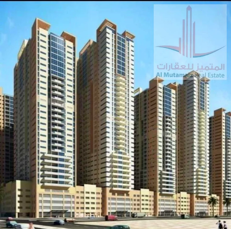 شقة للبيع في أبراج عجمان وان... غرفتي نوم وصالة، بإطلالة على البحر63889479438851110