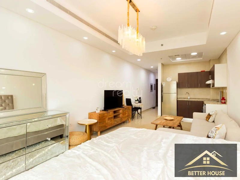 Furnished, Spacious studio, chiller free, big balcony63809488524931111