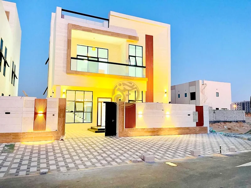 🏡 Luxurious villa for sale in Al Bahia - 6 master bedrooms | Modern design and spacious living areas  ✨ Registration fees included63884772221313112