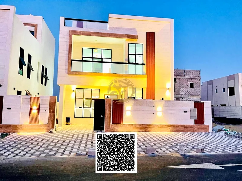 🏡 Luxurious villa for sale in Al Bahia - 6 master bedrooms | Modern design and spacious living areas  ✨ Registration fees included63884772221313110