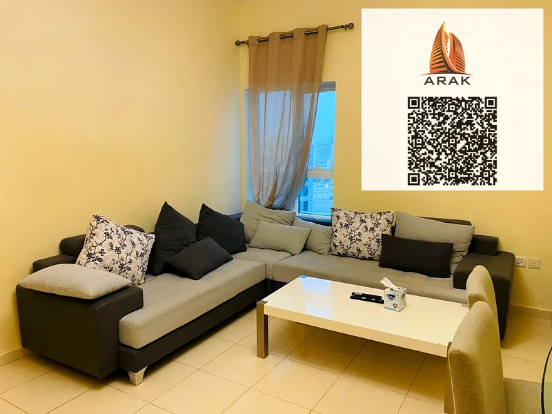 For Sale: One-Bedroom Apartment in Orient Tower, Al Bustan, with a Creek View Spacious area of 1,200 sq.ft Consists of 1 bedroom, living hall, 2 bathr63868416380674111