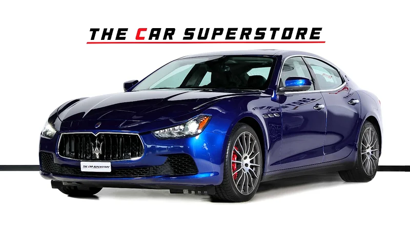 Maserati Ghibli S-Very Low Mileage-Special Color-20 Inch GTS Rims-Exclusive Leather Interior63613734129027112
