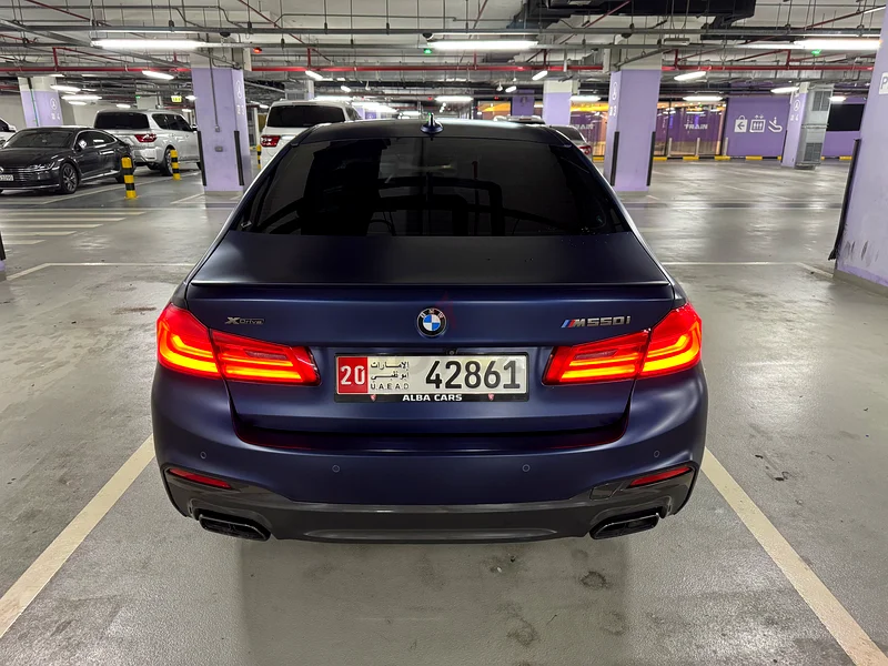 Unique BMW M550i GCC Specs/Agency Warranty/No Accidents/Immaculate condition63612445183875113