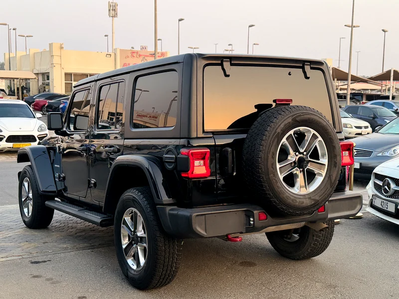 جيب ورانغلر ساهارا مجهز بالكامل بحالة ممتازة بدون أي حادث63613736638721114