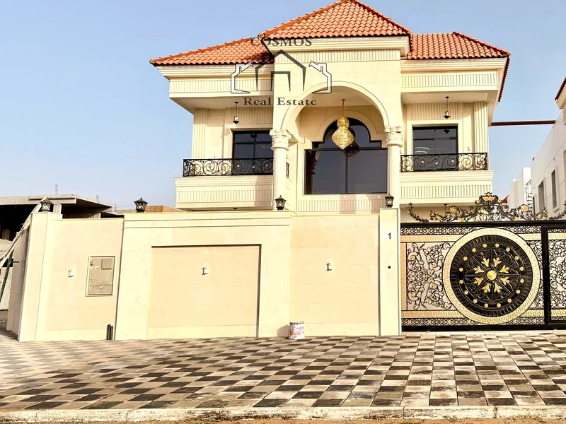 "CLASSIC VILLA FOR SALE:FREE REGISTRATION: ZERO DP FINANCING: with SWIMMING POOL & 5 BEDROOM: in AL HELIO 2, AJMAN"63908570608129110